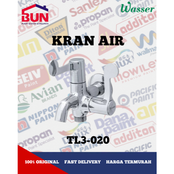 Wasser TL3-020 ก๊อกน้ําโมเดิร์นสแตนเลสป้องกันสนิม