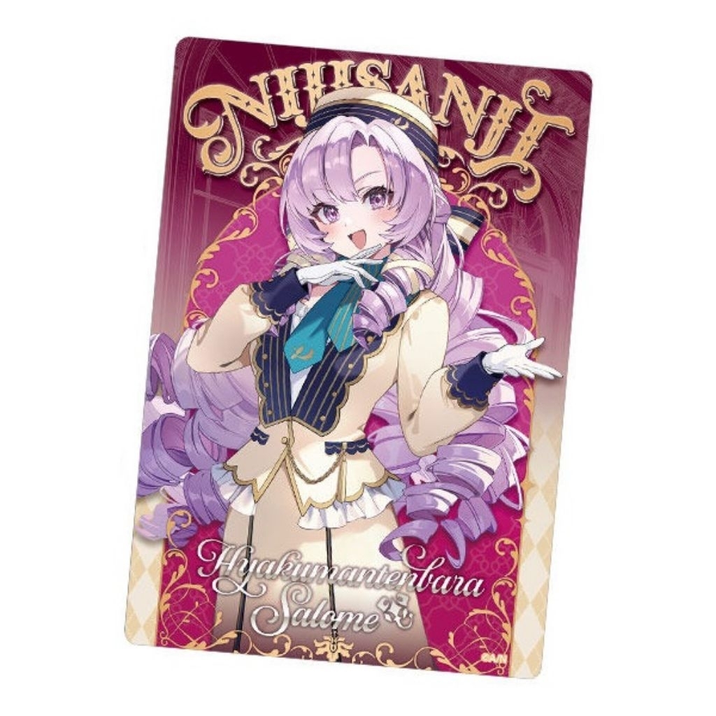 Hyakumantenbara Salome Nijisanji Wafer Bandai Shokugan Card Collection Card