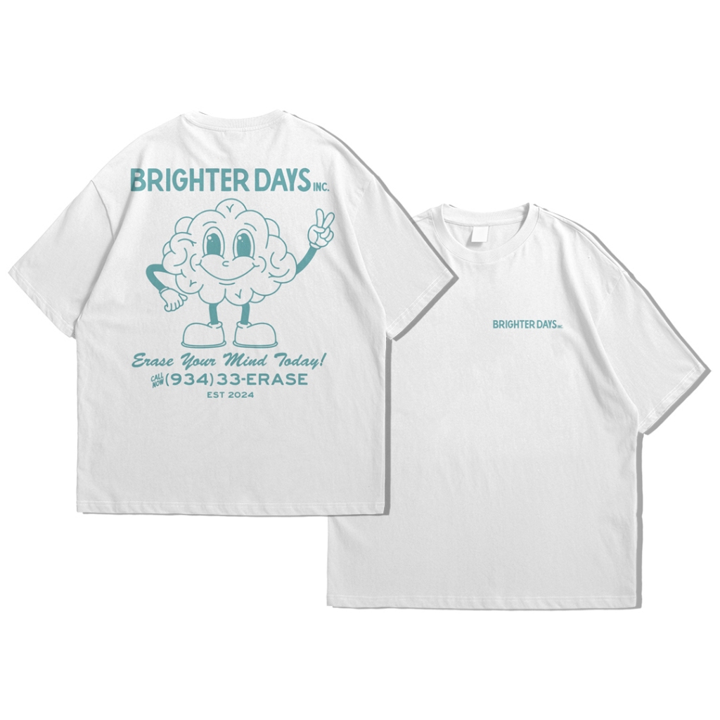 เสื้อยืดโอเวอร์ไซส์ Ariana Grande Brighter Days Ahead