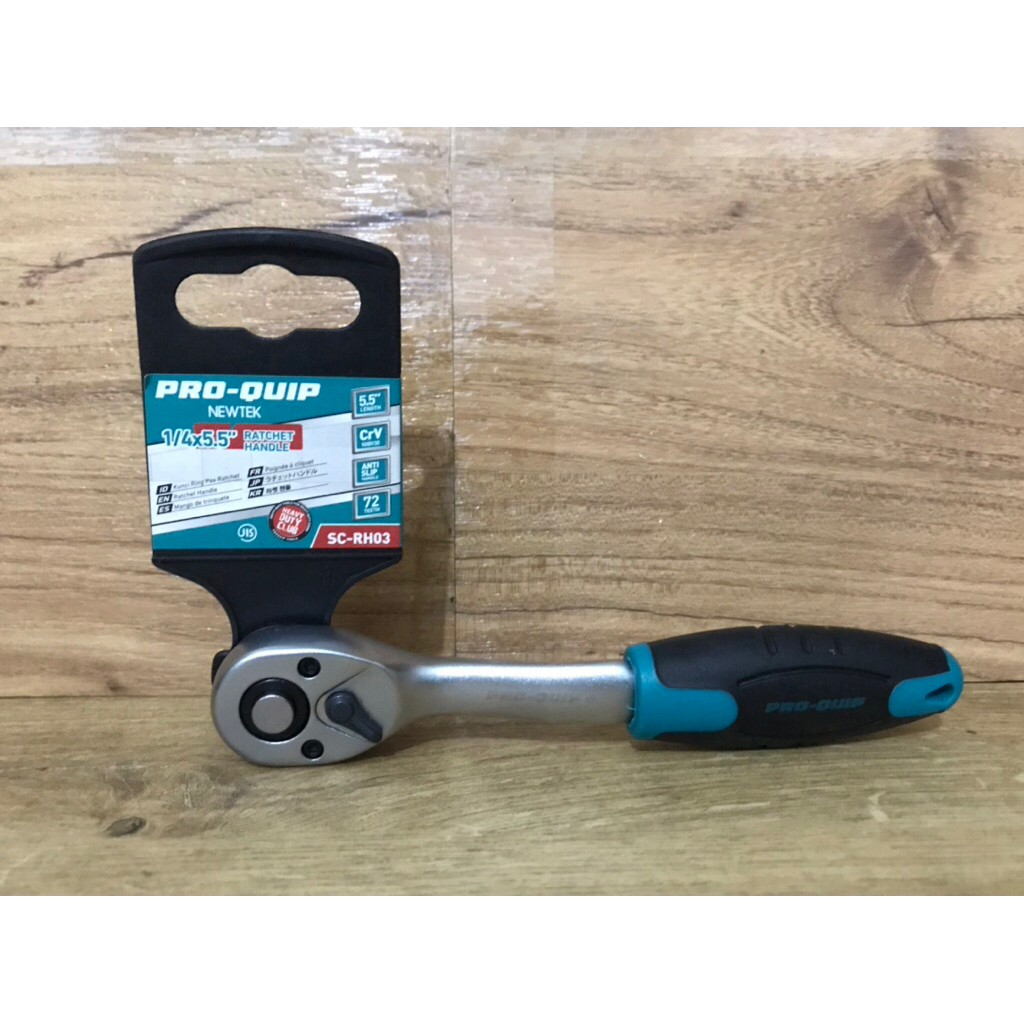 PRO QUIP-RATCHET SOCKET HANDLE 1/4x5.5INC PRO QUIP SC-RH03