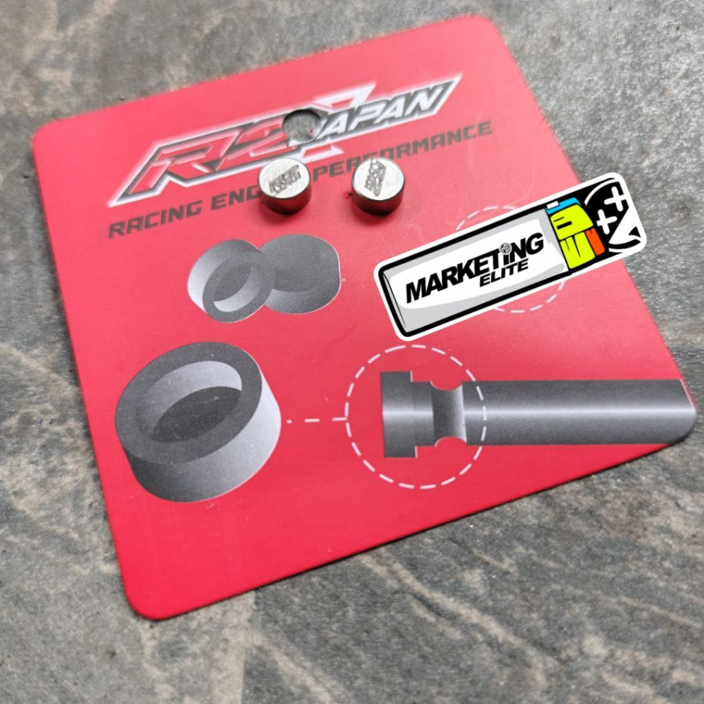 TIGER VALVE SIM MEGAPRO GL TIGER R2 JAPAN VALVE CAP R2 JAPAN ORIGINAL R2