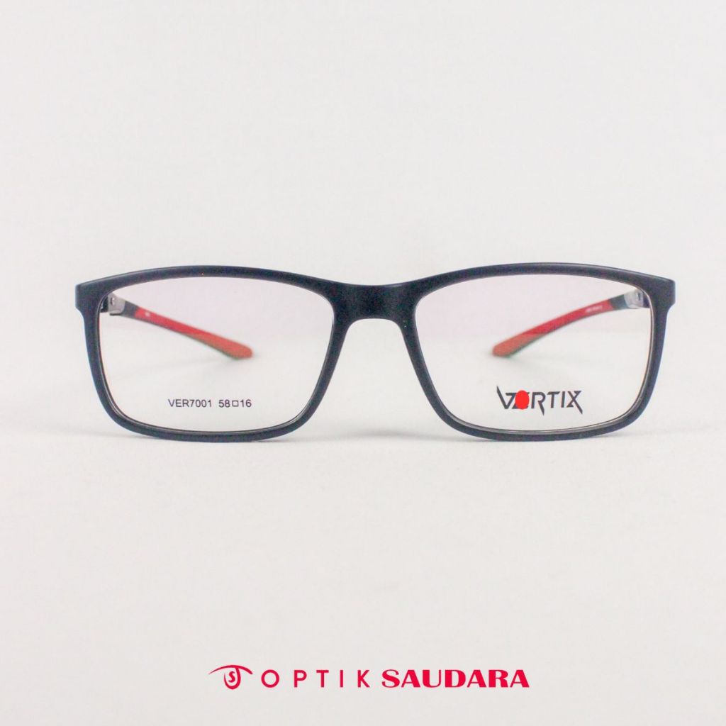 Optik Saudara - Vertix Frame - แว่นตา Sporty Square สําหรับผู้ชาย F VER PL7001 C3 58