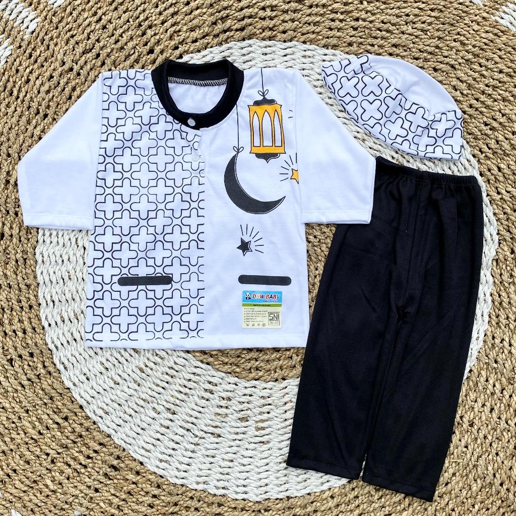 เสื้อผ้า Koko ทารกแรกเกิด, เสื้อผ้าเด็กผู้ชายมุสลิม, ชุดเบบี้โค, ชุดโคโกะสําหรับเด็ก - DNW BABY