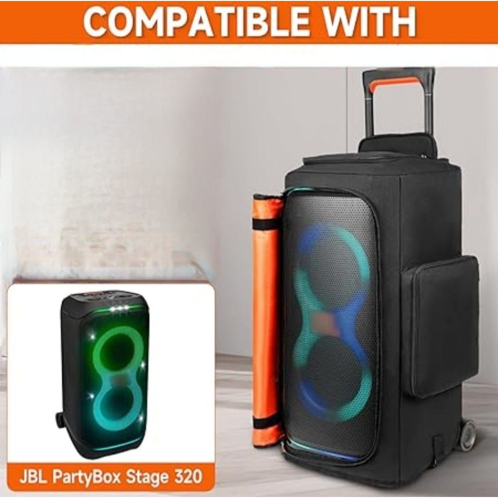กระเป๋าเก็บกระเป๋าลําโพง JBL partybox 320 เหมาะสําหรับ JBL stage 320 ลําโพงกันน้ํา