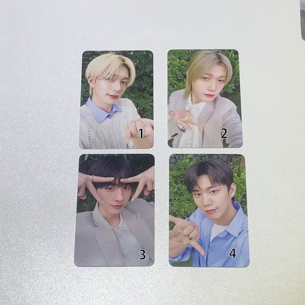 P1Harmony Official Photocard Pop Up P1KIDS ตุ๊กตาเรืองแสง Benefit