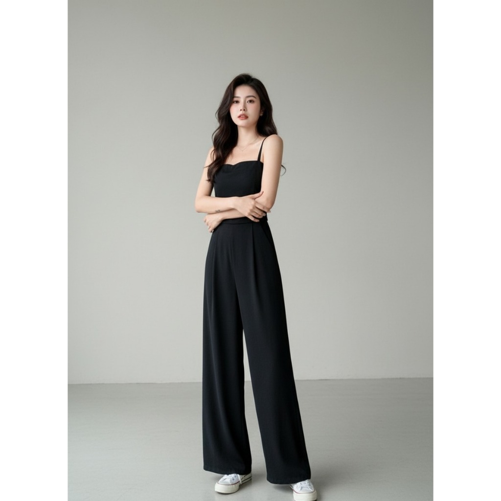 PAJAMAS, TANKTOP, SMALL STRAP, LONG CULOT PANTS, TEENAGE WOMENS PAJAMAS, HYGT MATERIAL