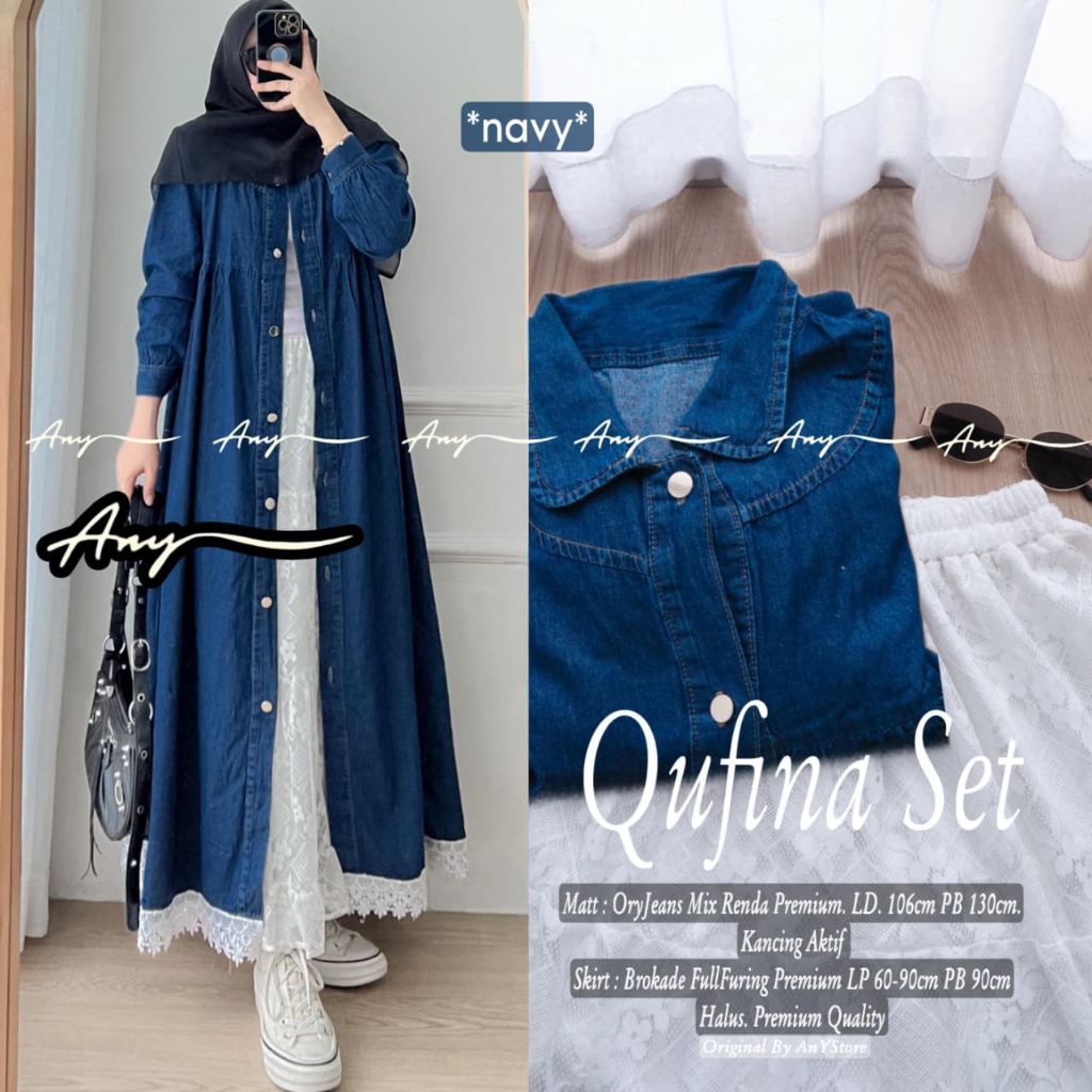 HQ เสื้อผ้าผู้หญิง QUFINA SET จาก AnY FASHION STORE