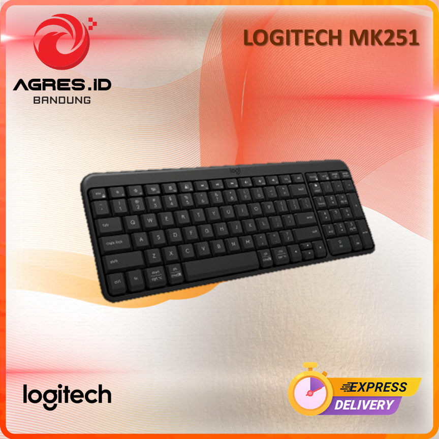 LOGITECH MK251 COMPACT BLUETOOTH WIRELESS การรับประกัน INDONESIAN อย่างเป็นทางการ