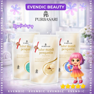READY Purbasari Lulur Mandi Pengantin 500gr Brightening With Extract Whitening  Sakura Bengkoang Mutiara Susu | ORIGINAL