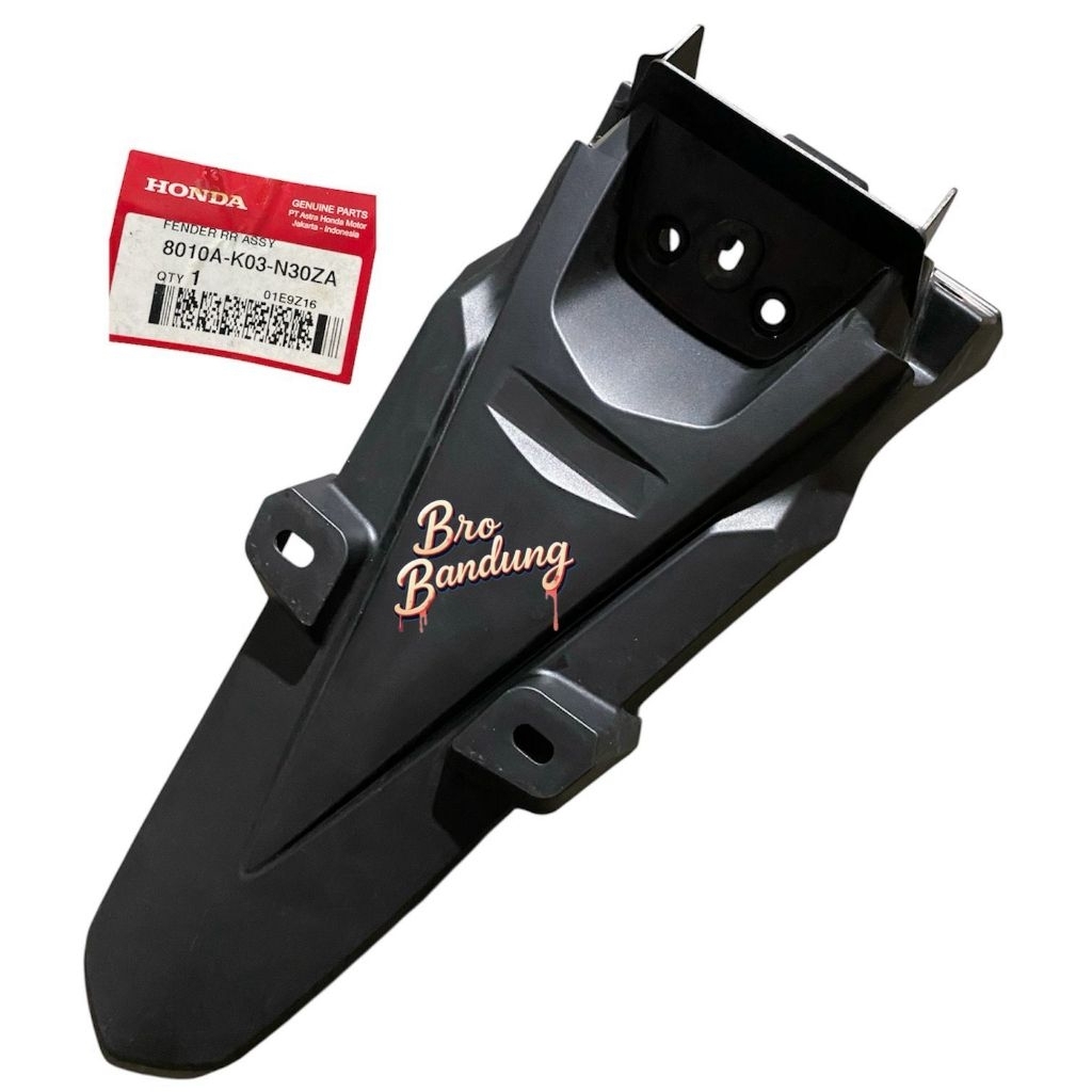 ￼8010A-K03-N30ZA บังโคลนหลัง Revo 110 Fi ฉีดเดิม 8010ak03n30za