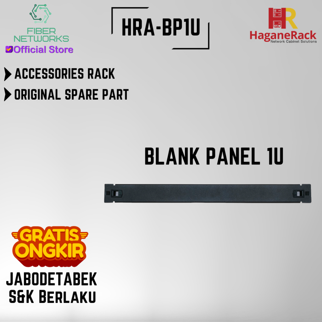 BLANK PANEL 1U - อุปกรณ์เสริม RACK SERVER RACK