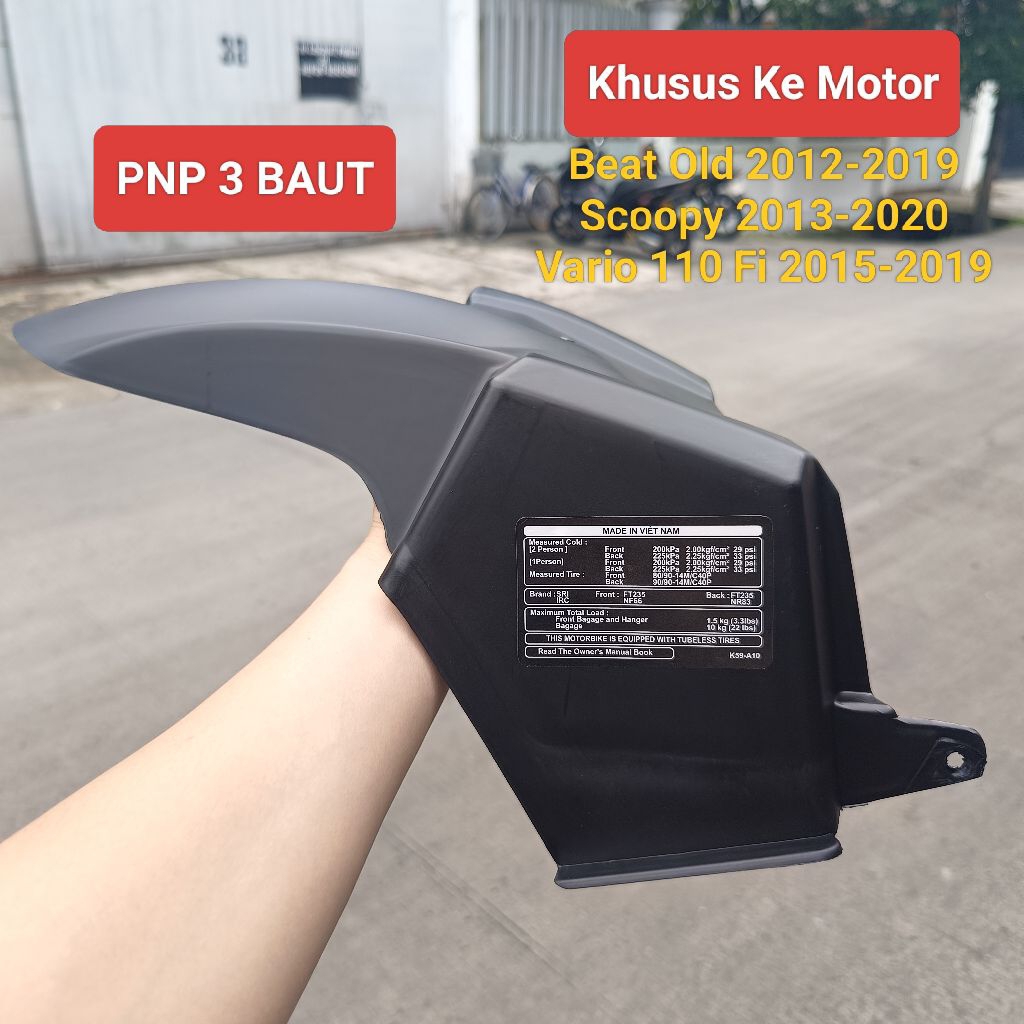 Spakboar under beat fi esp street 2012-2019 vario 110 2015-2019 scoopy fi