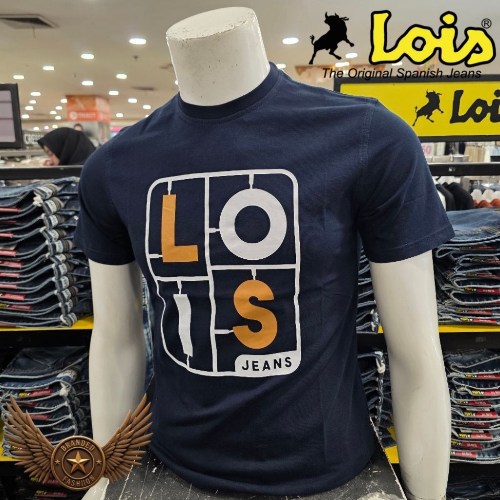 LOIS JEANS เสื้อยืดแขนสั้น KSL2484