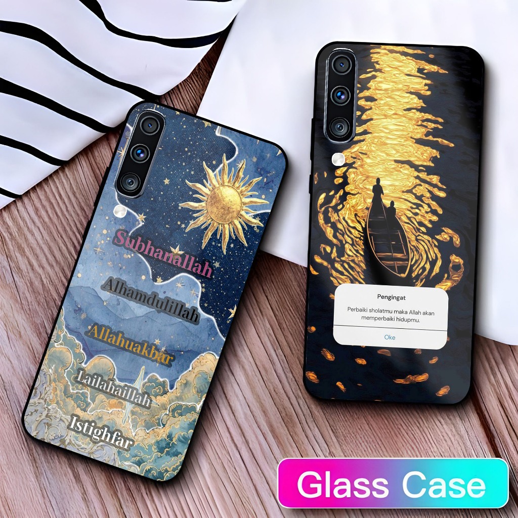 เคส HP Samsung A70 - N1 - [KK Motif No. 76] - Samsung A70 Fashion Softcase - Glossy Hardcase - Phone