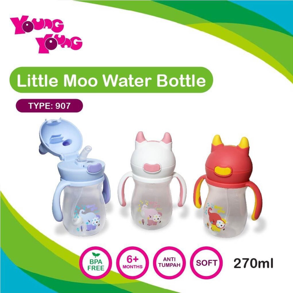 ขวดน้ําดื่ม Young Young Young 270ml (907)