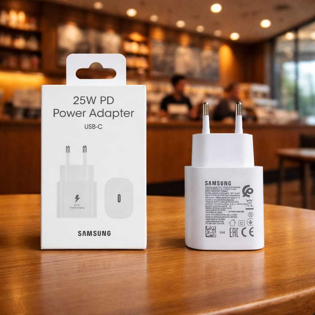Samsung 25W PD Type C / Samsung 25W PD Power Adapter USB-C Fast Charging Charger Adapter