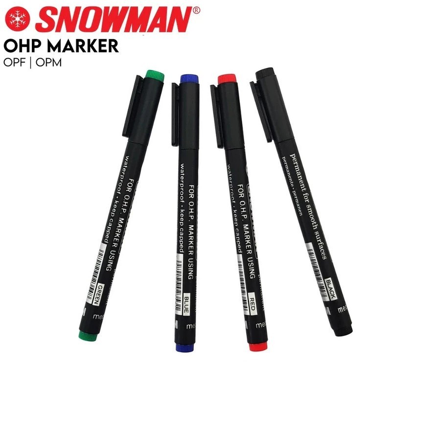 Snowman OPM ยี่ห้อ ปากกาถาวร