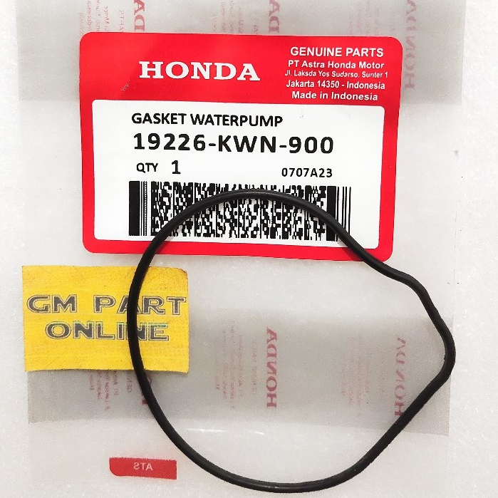 ซีลยาง ORING WATER PUMP RADIATOR PCX VARIO ADV 19226-KWN-900