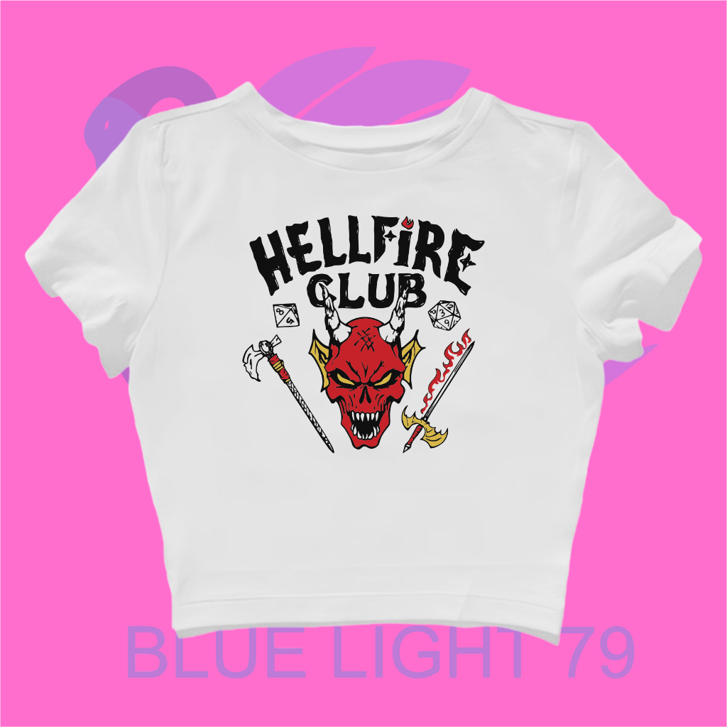 CROP TOP STRANGER THINGS HELLFIRE CLUB | GRUNGE GRUNGE GRUNGE GRUNGE GRUNGE GRUNGE GRUNGE | เสื้อครอ