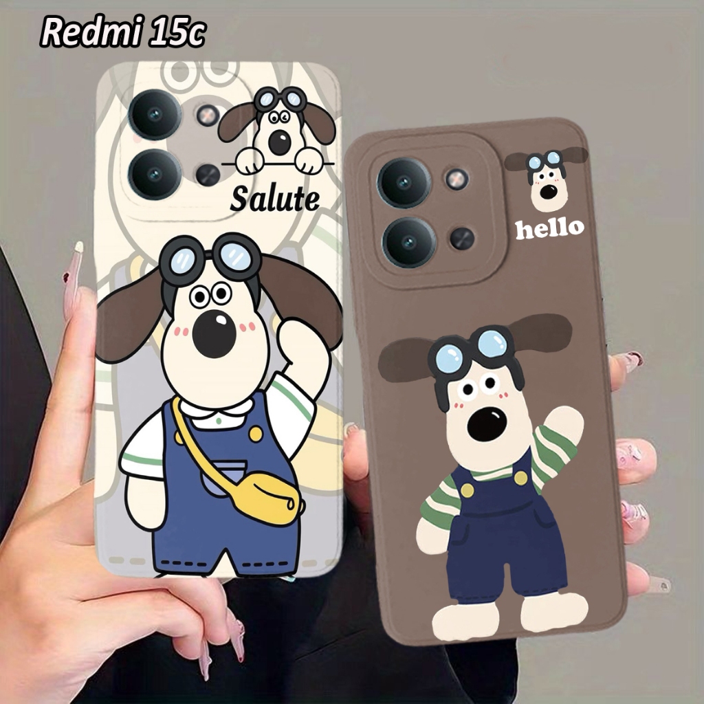 HP เคสล่าสุดสําหรับ Redmi 15c โทรศัพท์ 2025 - Softcase ซิลิโคน Redmi 15c 14c 9c 10c A5 C63 C53N 1144