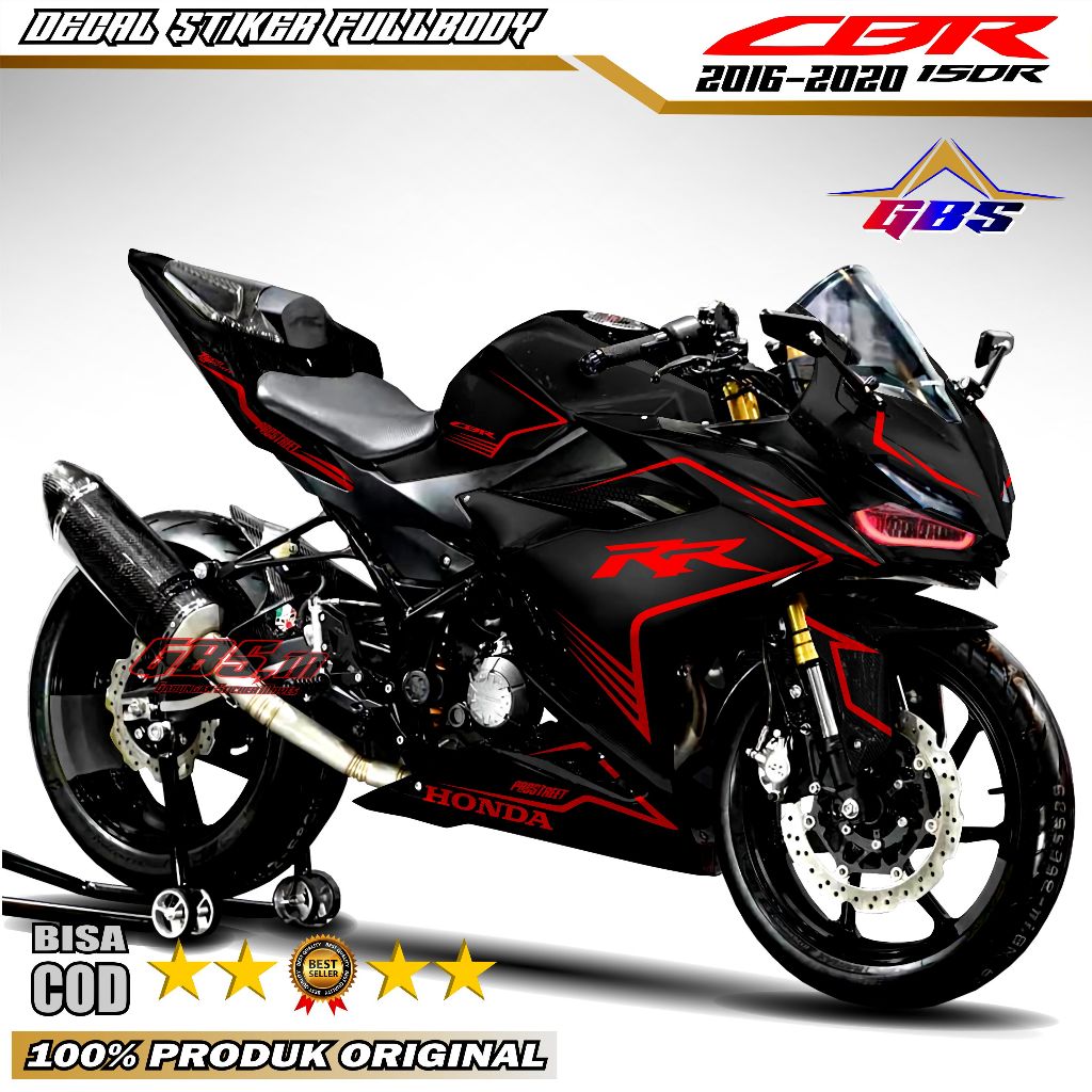รูปลอก CBR 150R 2021 2022 2023 Fullbody - Cbr 150r K45r Fullbody Variation Sticker Motip List