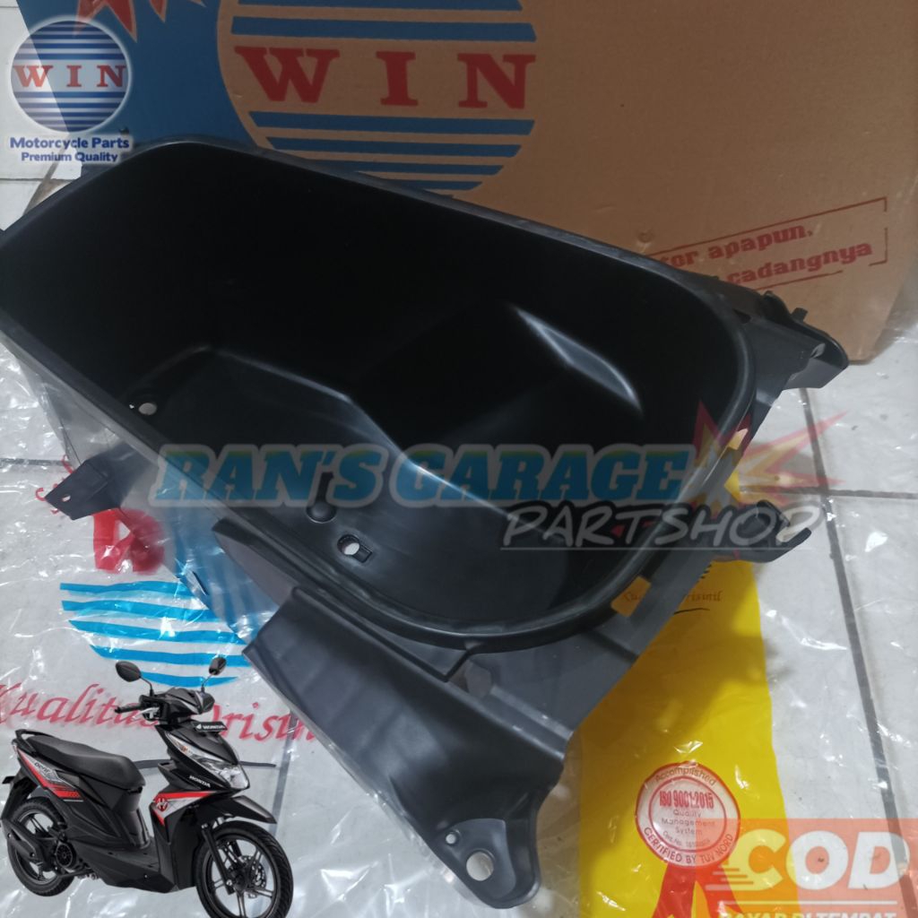 WIN BOK LUGGAGE HONDA BEAT FI ESP K44 K81 กล่องภายใต้ที่นั่ง BEAT STREET ECO BIT INJECTION SMOOTH ST