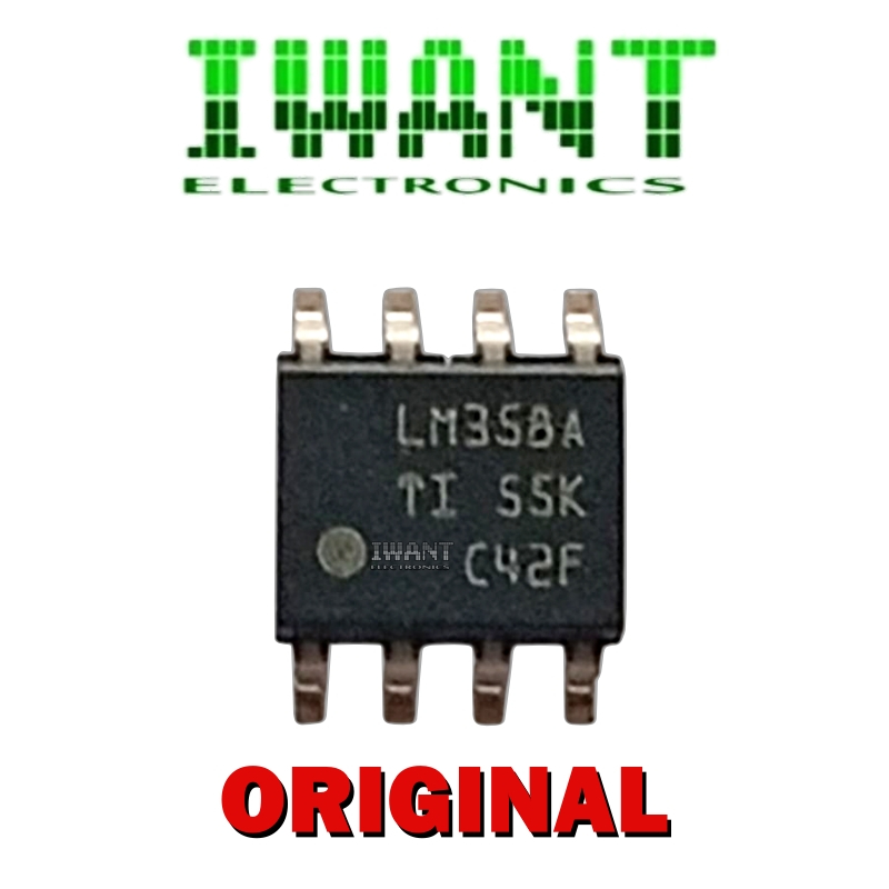 LM358 IC LM358A SMD ต้นฉบับ LM358DR LM 358 OpAmp SOP-8 PIN