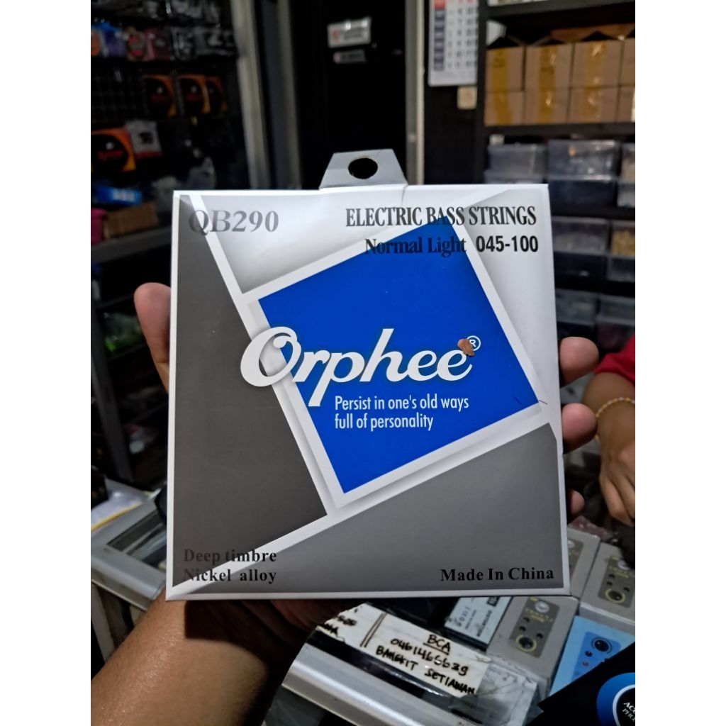 ORPHEE QB390 SENA ELECTRIC BASS STRINGS ORPHEE QB 390