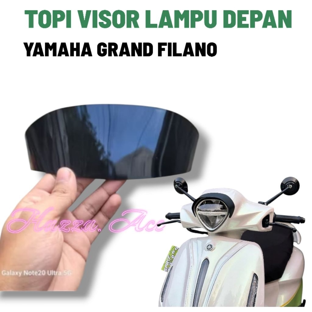 ฝาครอบไฟหน้า Yamaha Grand Filano