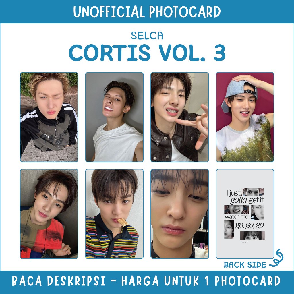 SELCA CORTIS PHOTOCARD VOL. 3