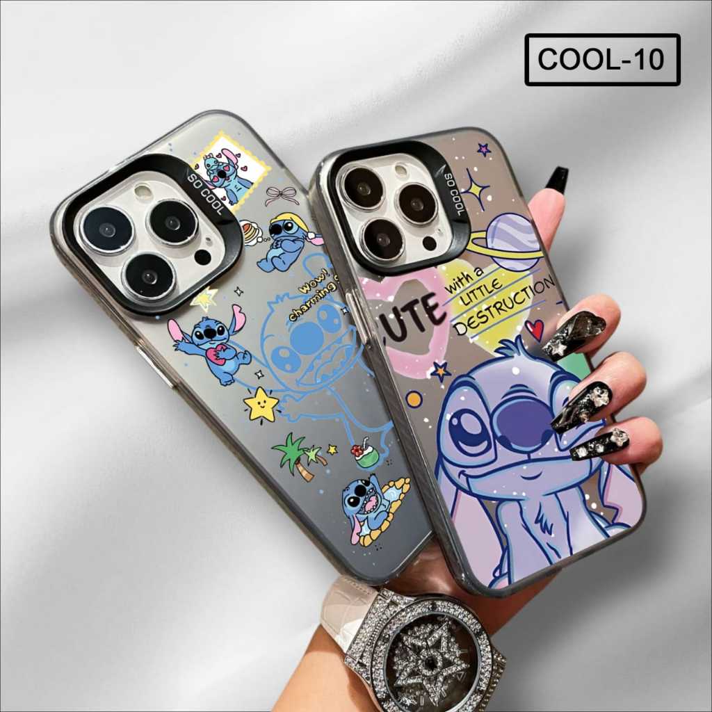 เคส Infinix GT 10 Pro Infinix GT 20 Pro Infinix GT 30 Infinix GT 30 Pro เคสโฮโลแกรม Imd สีดําการ์ตูน