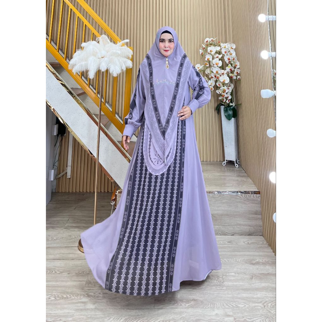 ซีรีส์ Syari Gamis Alysia ล่าสุด By Charissa Syari / Contemporary Syari Gamis / หรูหรา Syari Gamis