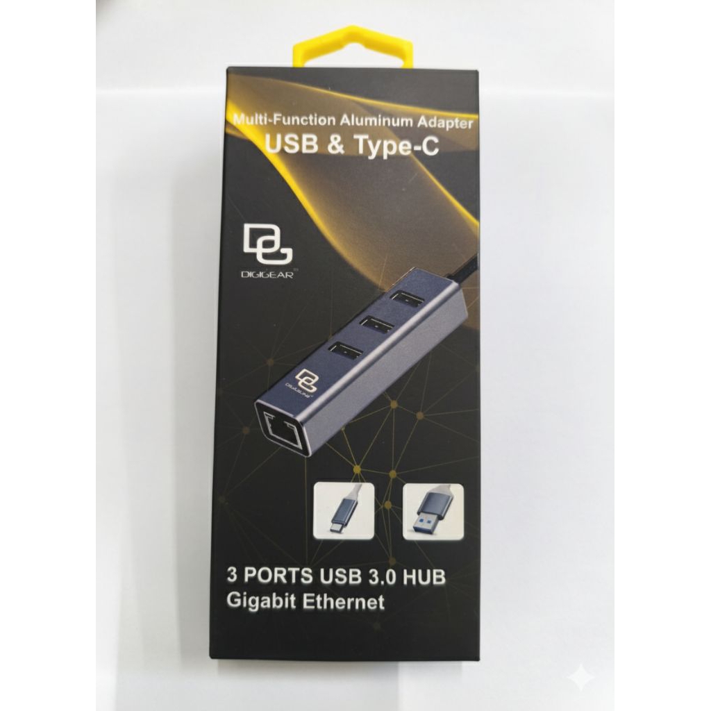 DIGIGEAR CIRCLE HUB 4 PORT USB 3.0