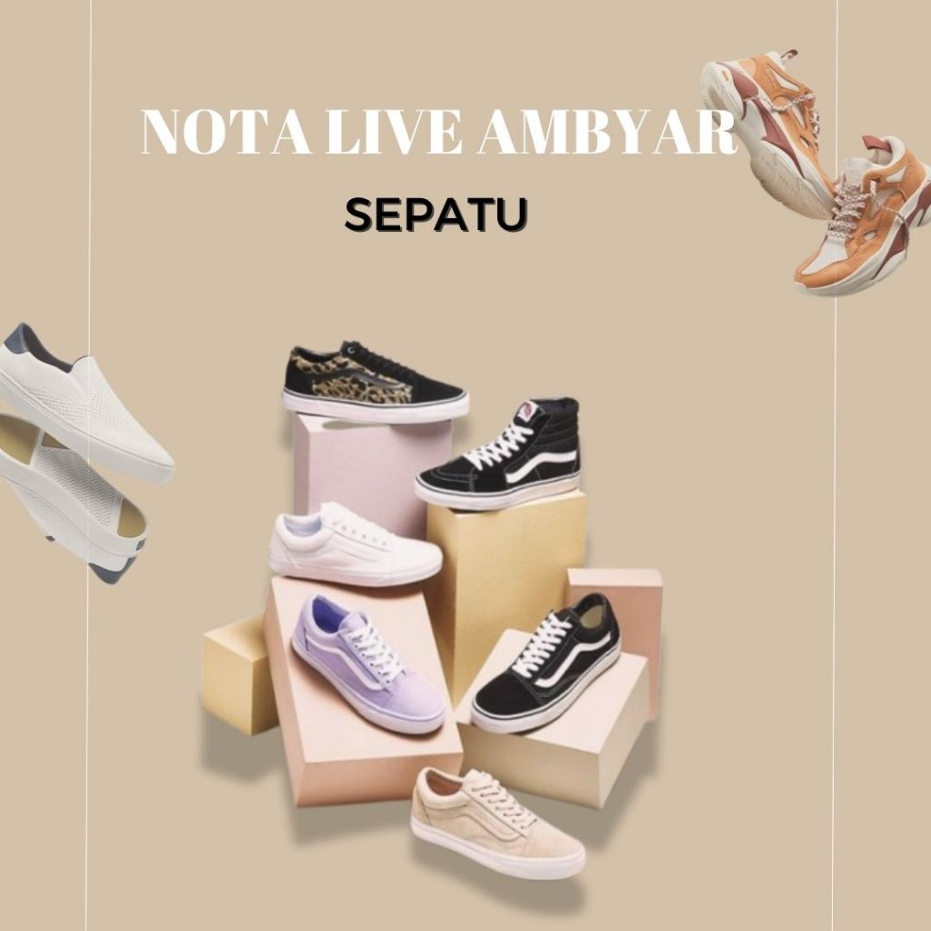 LIVE ALL MIX AMBYARAN SHOES (CODE H)