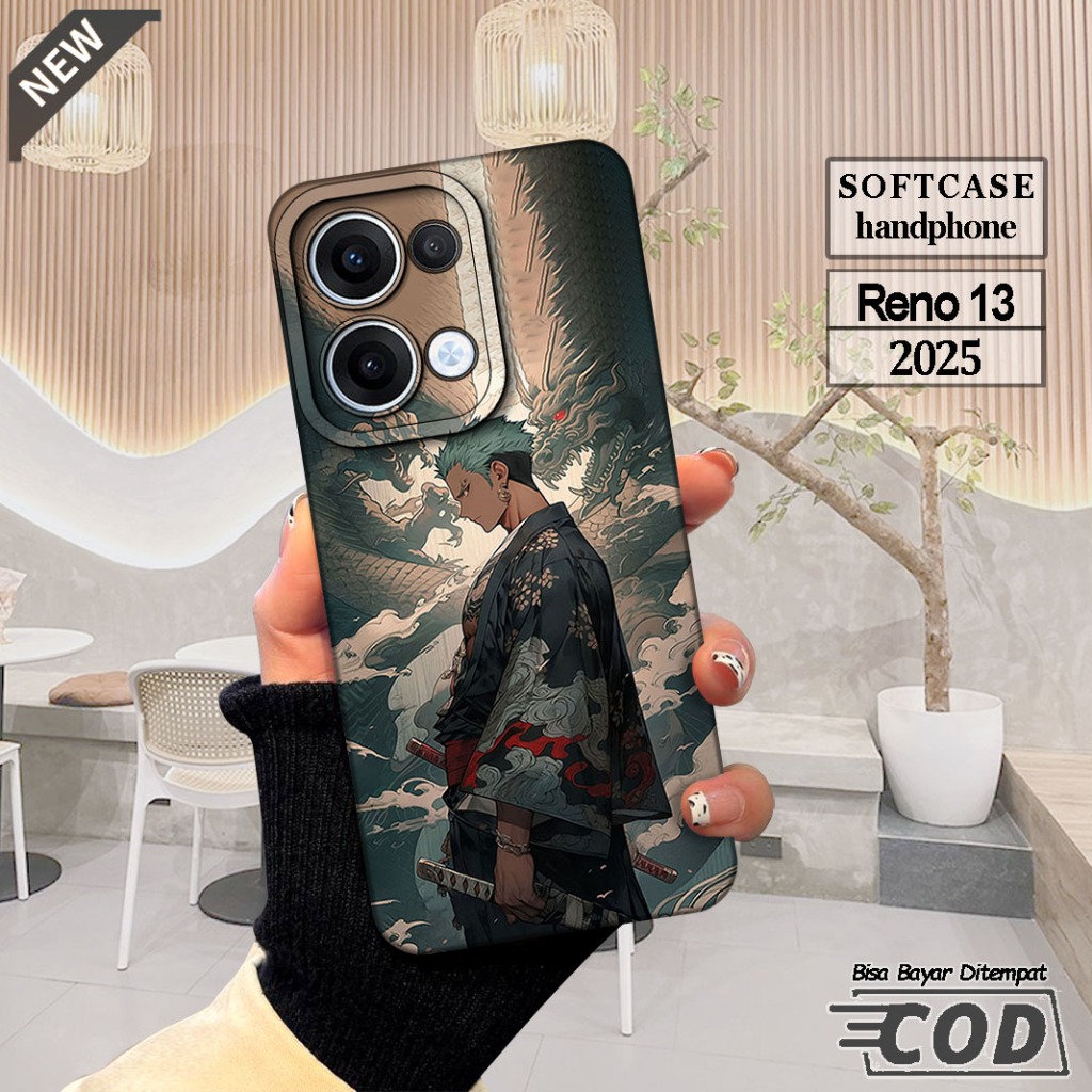 เคส Oppo RENO 13 5G 2025 - เคส Oppo RENO 13F 4G/5G 2025 - เคสซิลิโคนสีดําสุดเท่ ยืดหยุ่น ใส