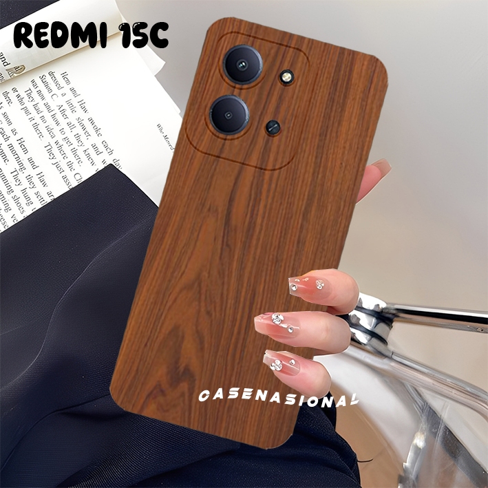 ปลอก hp Xiaomi Redmi 15C 4G 2025 - Redmi Poco C85 4G 2025 เคสไม้โมติฟล่าสุด เคสร่วมสมัย เคสเท่ๆ เคสแ