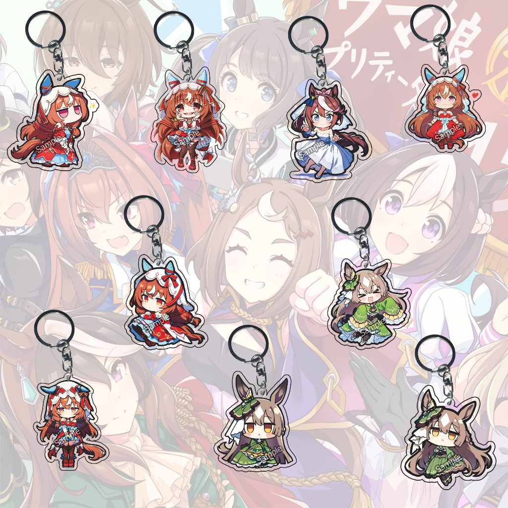 GUNDAN Uma MusumeEmote Uma musume พวงกุญแจ part 10 - Tokai Teio 04-Satono Diamond - Still in Love- S