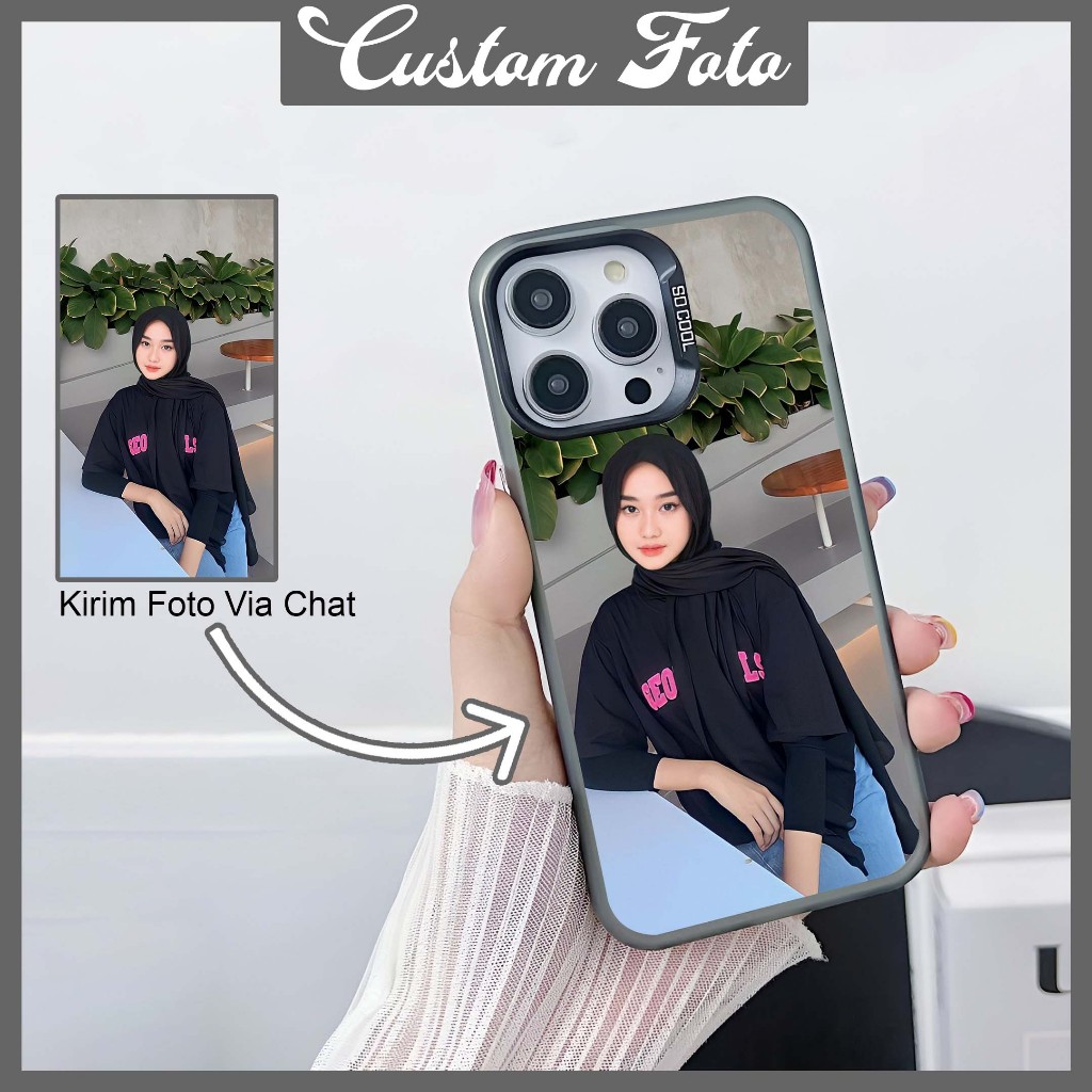 พรีเมี่ยม Matte Socool Custom Photo Hp สําหรับ REALME c75 8i a1k/c2 12 Plus 11 4g 10 Pro 5g 10 4g C5