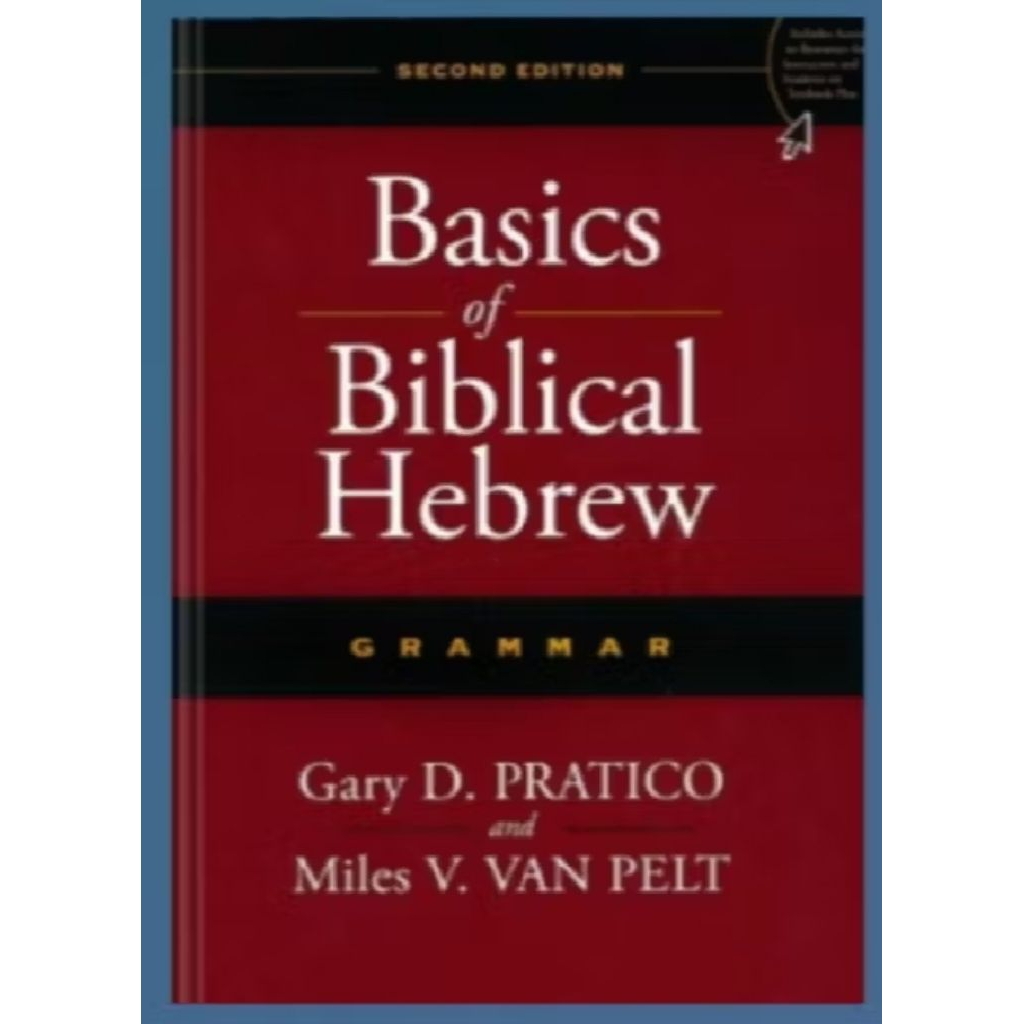 BOOK Basics of Biblical Hebrew Grammar