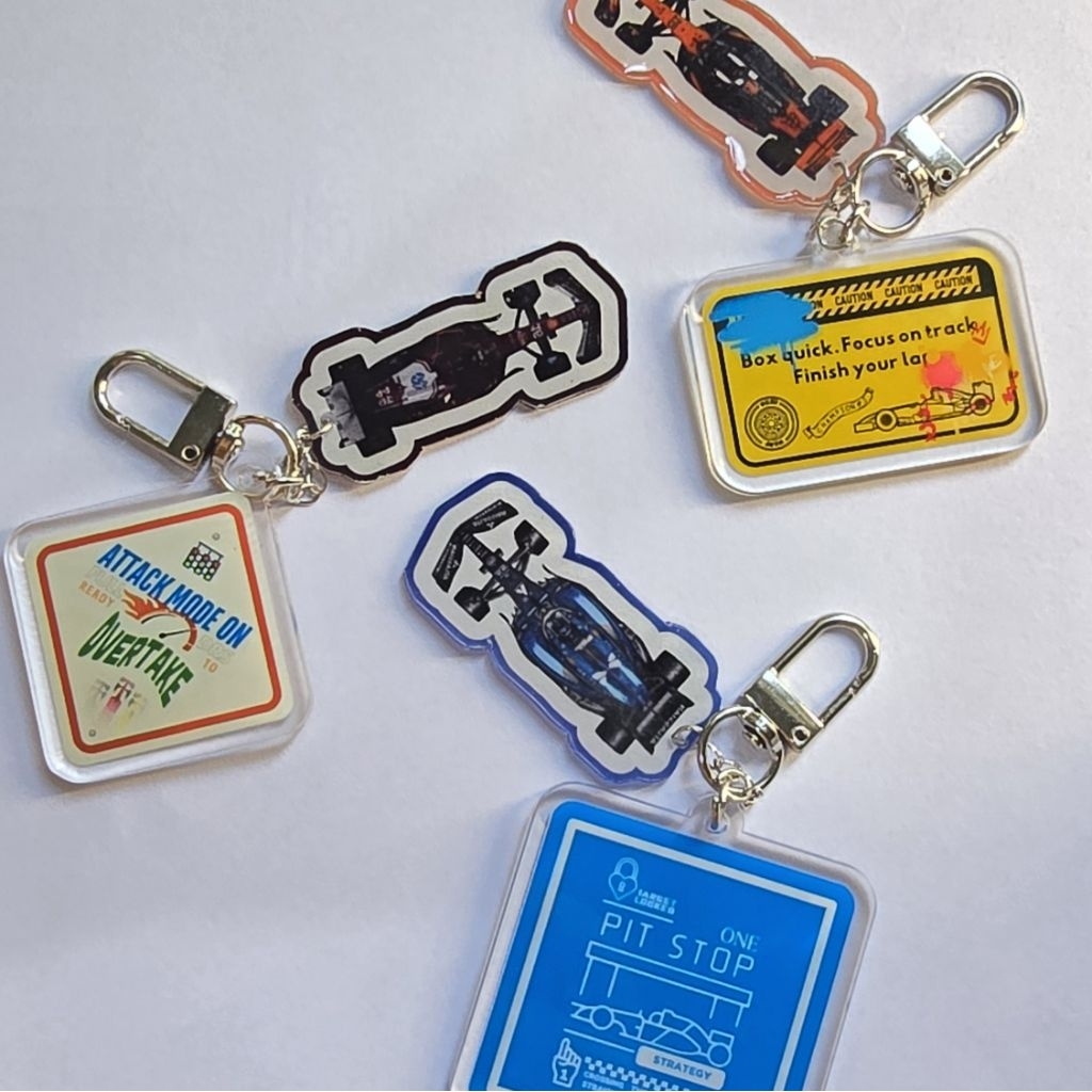 พวงกุญแจธีม GANTUNGAN Formula 1 | พวงกุญแจธีมสูตร1