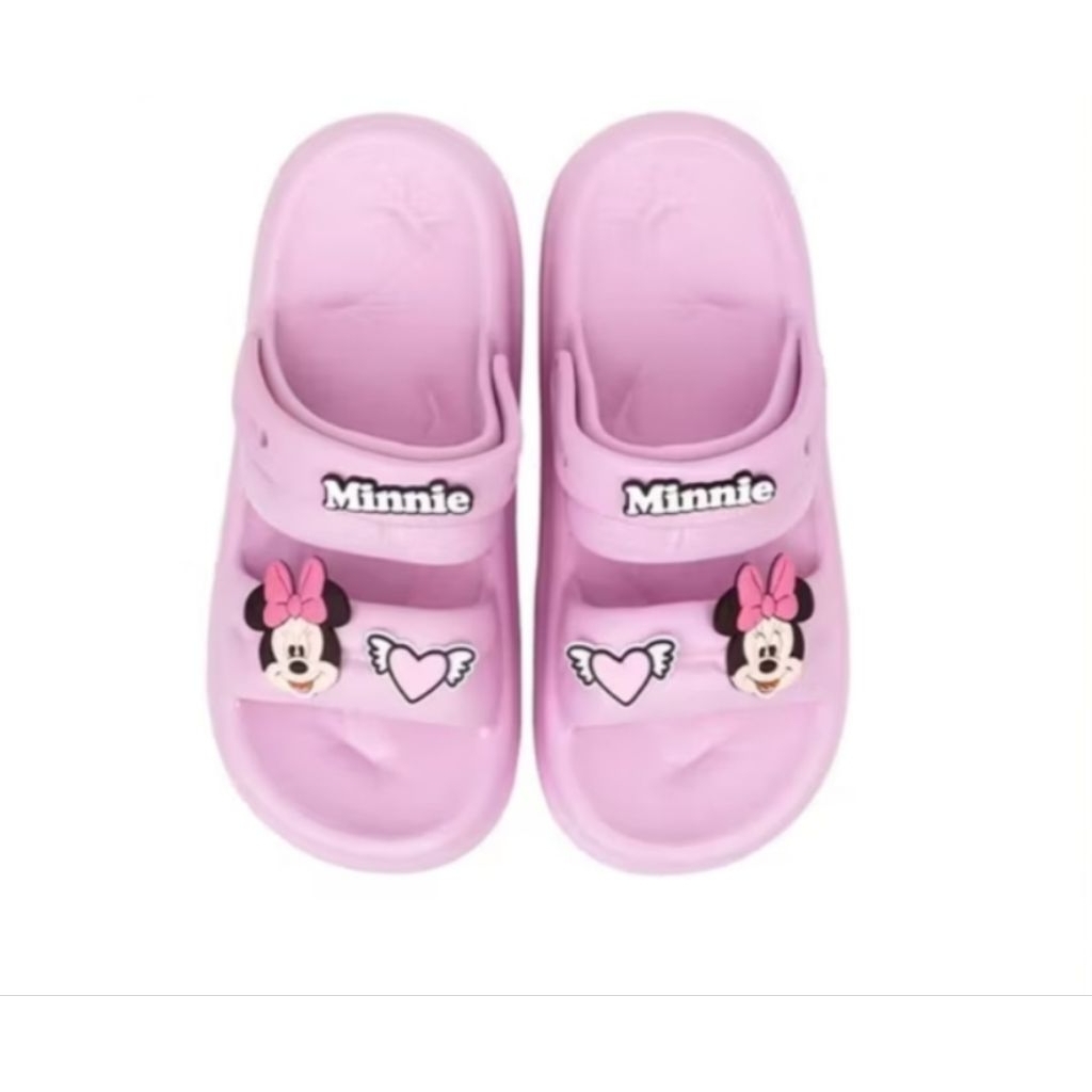 รองเท้าแตะมินนี่เมาส์สีชมพูดั้งเดิม Oh Some Sandal