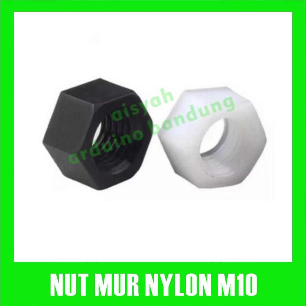 Nut Nylon M10 Pillar Spacer PCB M10 Standoff Nut M10 mm Nylon