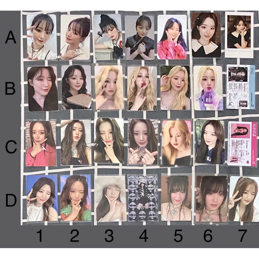 CLEARANCE Shuhua i-dle (G) I-DLE Official PC photocard I Burn Never Die Tomoth Love Feel Queencard T