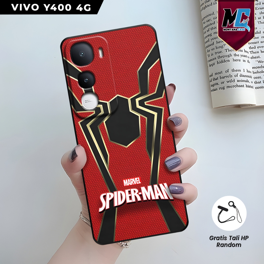 HP Vivo Y400 4G/5G เคสซิลิโคน Softcase Spierm4n | Vivo Y19S / Y19S Pro / Y29 4G / Y17S / Y04S Full C