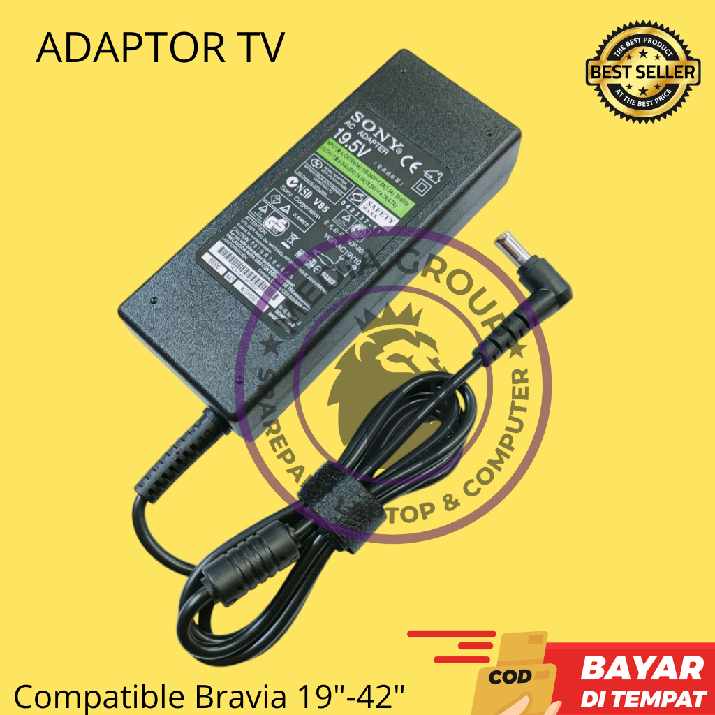 SONY BRAVIA LED TV ADAPTER 32 นิ้ว – 42 นิ้ว 19.5V 4.7A ราคา ถูกที่สุด ดีลบีเคเค แกลเลอรีภาพที่ 2