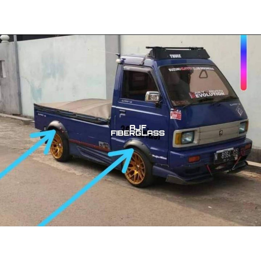 Over Fender Carry 2 ชิ้น และ 4 ชิ้น