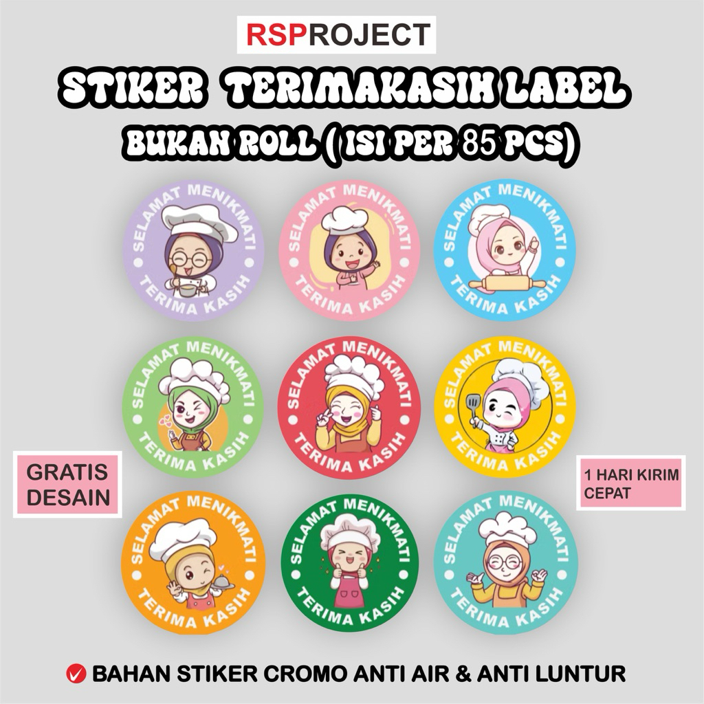 ขอบคุณสติกเกอร์ FOOD PACKAGING LABELS/PACKAGING สติกเกอร์/สติกเกอร์ผลิตภัณฑ์อาหาร