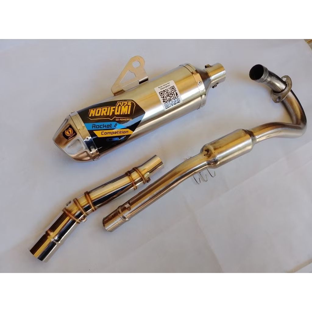 1 ชุด Norifumi ท่อ 38 มม.สําหรับ xtz 125 xtz150 crf 150 klx 150 klx 140 dtracker xr 150 xr200 ksr 11