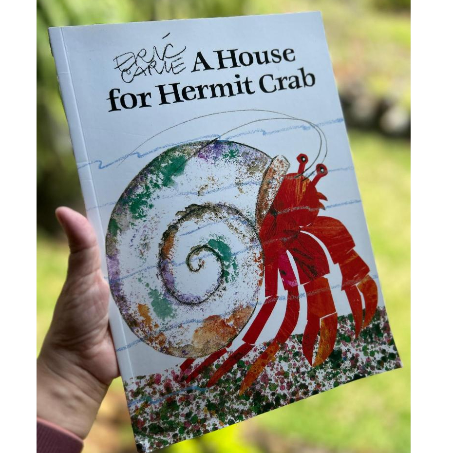 Eric Carle A House for Hermit Crab Preloved หนังสือเด็กภาษาอังกฤษ
