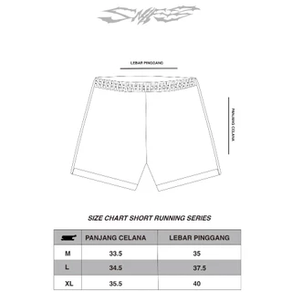 Snifr Enc Sportwear Running Series กางเกงวิ่งสั้น